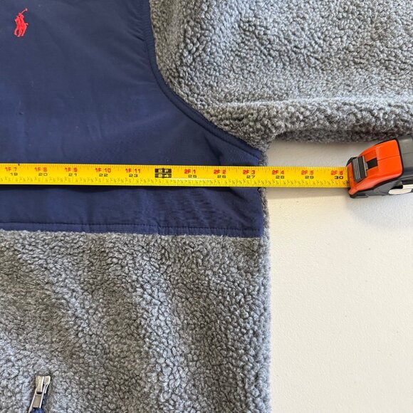 Polo Ralph Lauren Performance Hybrid Hi Pile Sherpa Fleece Zip Jacket Mens XXL - Picture 9 of 10